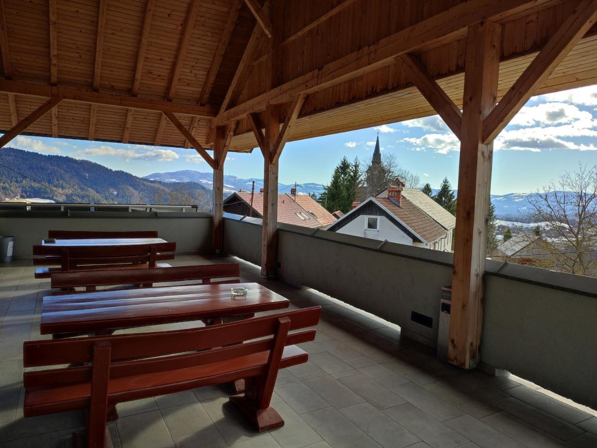 Gostilna Pension Blegos Poljane nad Škofjo Loko Dış mekan fotoğraf