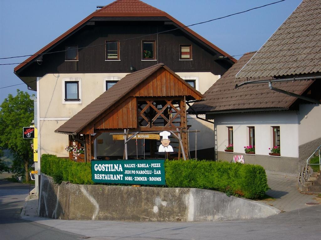 Gostilna Pension Blegos Poljane nad Škofjo Loko Dış mekan fotoğraf