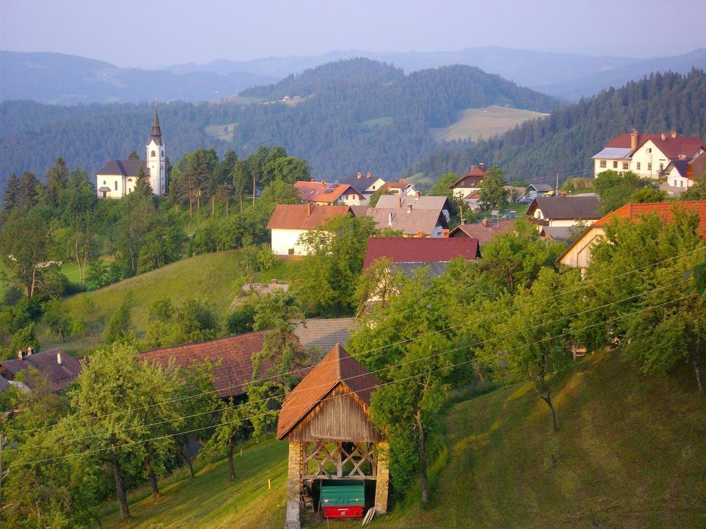 Gostilna Pension Blegos Poljane nad Škofjo Loko Dış mekan fotoğraf