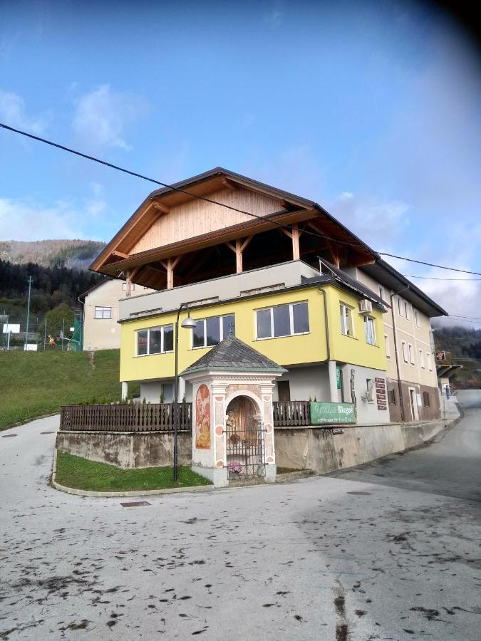 Gostilna Pension Blegos Poljane nad Škofjo Loko Dış mekan fotoğraf